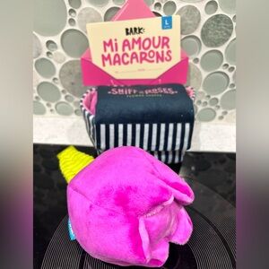 BARK “SNIFF THE ROSES” Dog Toy Set of 2 Sz Large